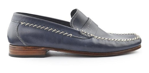 Imagen 2 de 3 de Mocasines Zapatos De Hombre De Cuero Vacuno Anton - Ferraro