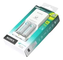 Comprar Cargador De Pilas Recargables Sony Aaa O Aa Con 2 Pilas 