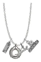 Comprar Collar Nadador Dije Nadador Collar Natación Dije Natación Collar Deportista Deporte Dije Nadador Salvavidas Collar Moda