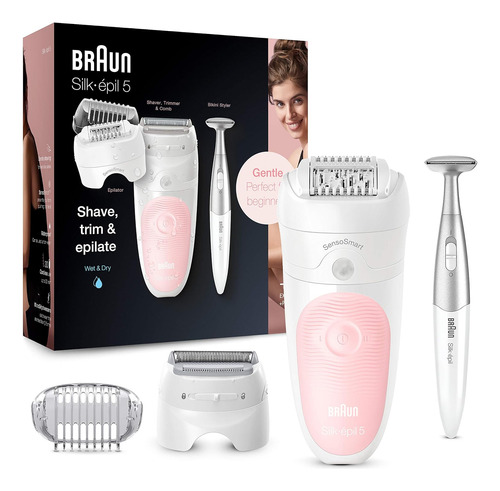 Braun Silk-épil 5 Depiladora Mujer 3 En 1 Con Micro-grip