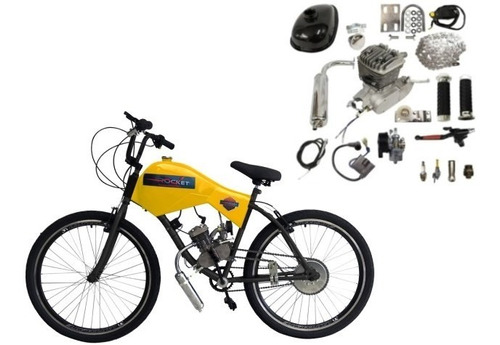 Bicicleta Motorizada Carenada (kit 80cc E Bicicleta Desmont)