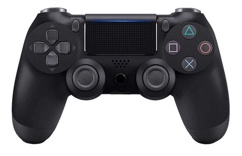 Imagen 1 de 3 de Joystick inalámbrico Toptecnouy PS4 inalámbrico negro