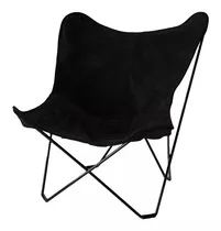 Comprar Sillon Bkf De Cuero Vacuno, Modelo Gamuzado Desarmable Color Negro Gamuzado