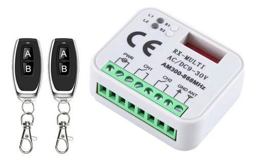 Interruptor Universal Para Abrir Puertas De Garaje Con 2 Con