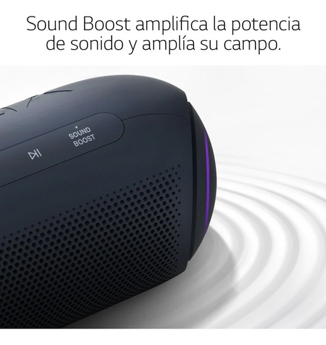 Imagen 5 de 9 de Parlante Portátil LG Xboom Go Pl7 30w 2ch Bluetooth