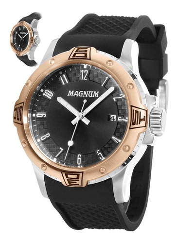 Relógio Masculino Magnum Oversized Analógico Ma34414p