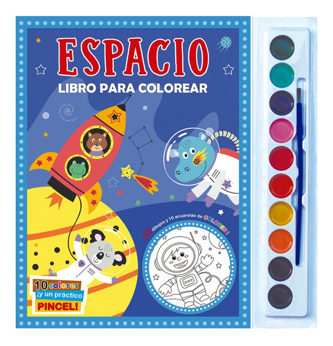 Libro Para Colorear: El Espacio.