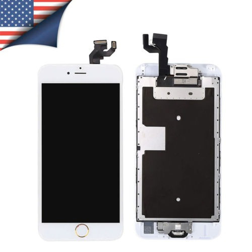 Oro Para iPhone 6s 4,7  Blanco Lcd Touch Pantalla Digitaliza