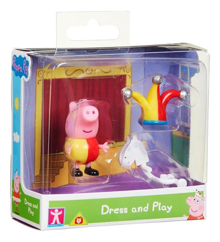 Muñeco Peppa Pig George Pig Joker Dress And Play Original