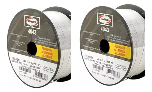 Alambre Mig Aluminio 5356 De 0.8 Mm X 1 Lb