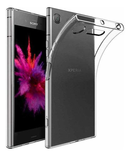 Funda Goma Estuche Transparente P/  Sony Xperia Xz1 