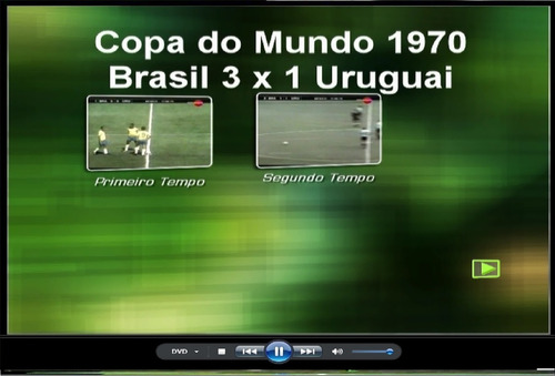 Imagem 9 de 10 de Dvd Documentário Jogos Da Copa Do Mundo 1970 - Raro (11dvds)