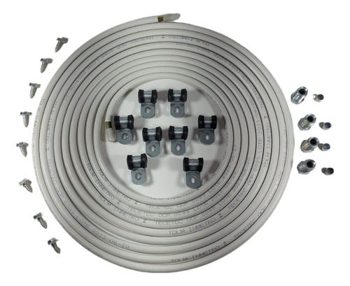Tubo Alta Pressão Kit Gnv Anilhas Niples Presilhas Homologad