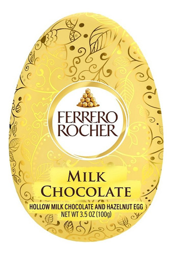 Chocolate Ferrero Rocher Milk Chocolate Con Avellana 100 G