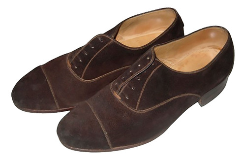 Zapatos Mocasines De Hombre 39 Marron De Gamuza