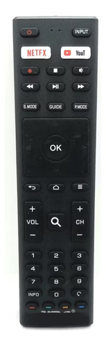 Control Remoto Para Smart Tv Jvc Sistema Android Compatible