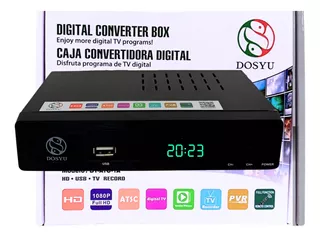 Decodificador Convertidor Digital Para Tv Análoga Hd 20pzs