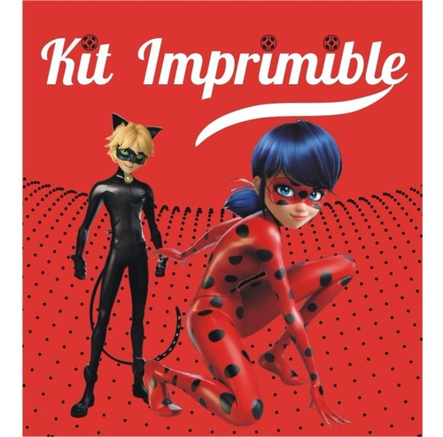 Ladybug Kit Imprimible Decoración Cumpleaños Personalizados