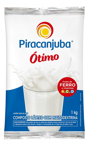 Composto Lácteo Com Maltodextrina Piracanjuba Ótimo 10kg