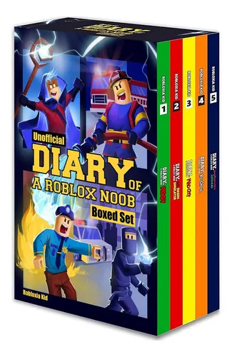 Robloxia Kid Diary Of A Roblox Noob: Juego En Caja De 1 A 5