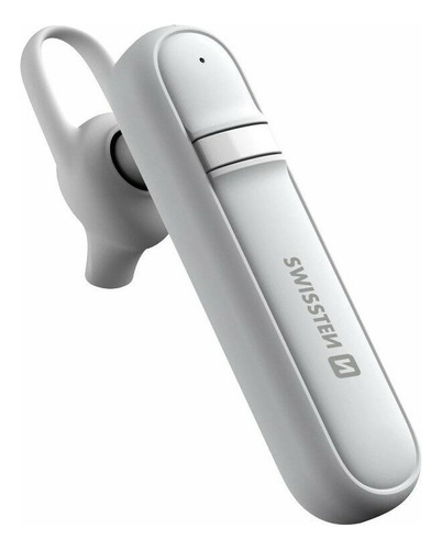 Auricular Manos Libres Bluetooth In Ear Oficina Swissten Color Blanco