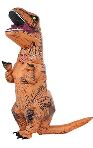 Disfraz Del Dinosaurio Rex Inflable