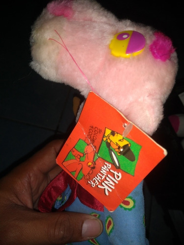 Pink Panther The Color Of Cool Plush Huge Hefner Pipa Y Bata (Usado)