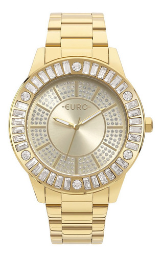 Relógio Euro Feminino Stones Dourado - Eu2033bw/4d