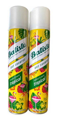 Batiste Tropical Dry Shampoo - 200 Ml