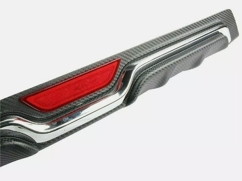 Difusor Trasero Spoiler Lip Universal Paragolpe Aplique