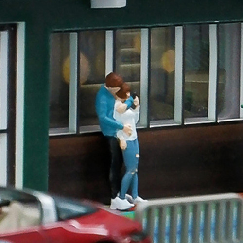 Figura De Diorama A Escala 1/64, Parejas De Personajes,