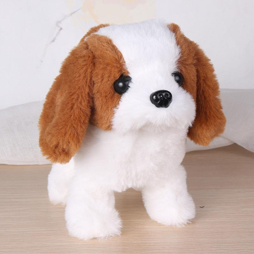 Mascota Electrónica Perro De Peluche Que Camina Corgi