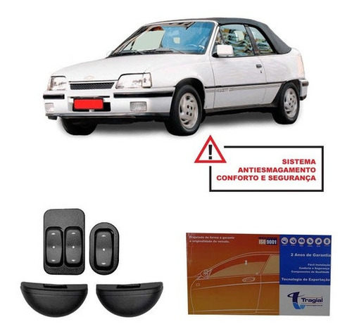 Imagem 1 de 4 de Kit Vidro Elétrico Tragial Gm Chevrolet Kadett 1989-1998
