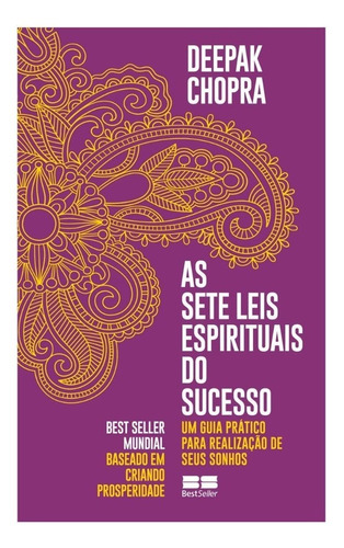 Livro As Sete Leis Espirituais Do Sucesso - Deepak Chopra