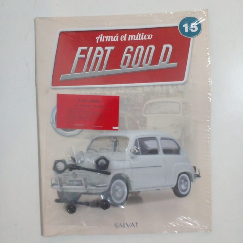 Fascculo  Pieza Parmar Fiat 600 N 15 Nuevo Ktabllee