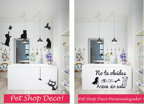 Vinilos Para Petshop O Veterinaria! Vidriera. 100x60