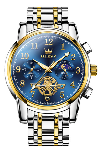 Reloj De Pulsera Olevs Top Brand 2903 De Cuarzo Inoxidable P