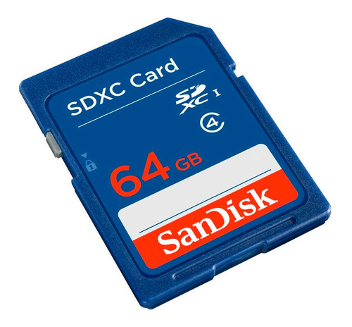 Tarjeta de memoria Sandisk Sdxc 64gb Class 4 SDSDB-064-b35