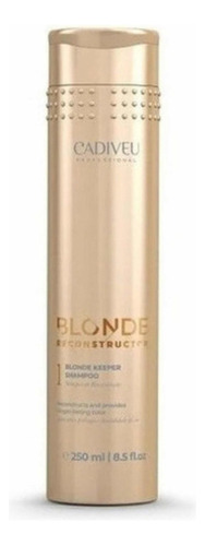 Shampoo De Reconstrução Cadiveu Blonde Reconstructor 250ml