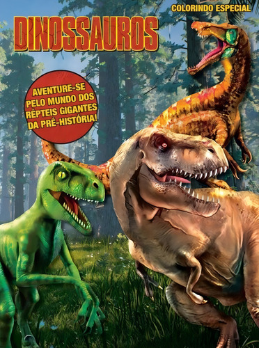 Dinossauros - Colorindo Especial - 02ed/21, De Editora Online. Editora Editora On-line, Capa Mole Em Português