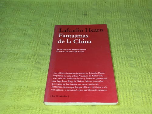 Fantasmas De La China - Lafcadio Hearn - La Compañía Libros