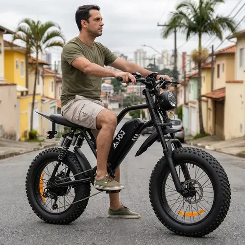 Bicicleta Eletrica Scooter 1000w Bike 50km Litio 48v