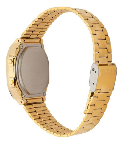 Reloj Casio Digital Unisex A-168wegc-3 Dorado Dorado Gris/camuflado