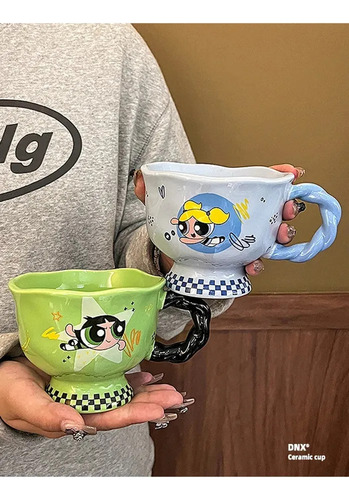 , Taza De Cerámica Con Forma De Chicas Superpoderosas, Regal