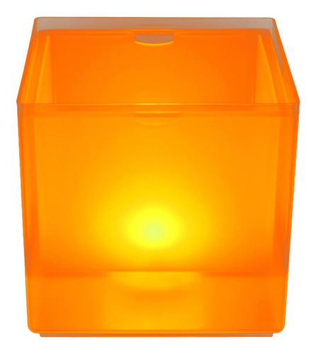 Cubo De Hielo Led Amarillo De 3,5 Litros, Enfriador En Frío