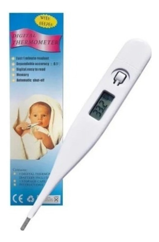 Termómetro Corporal Digital Tipo Lápiz Para Bebe