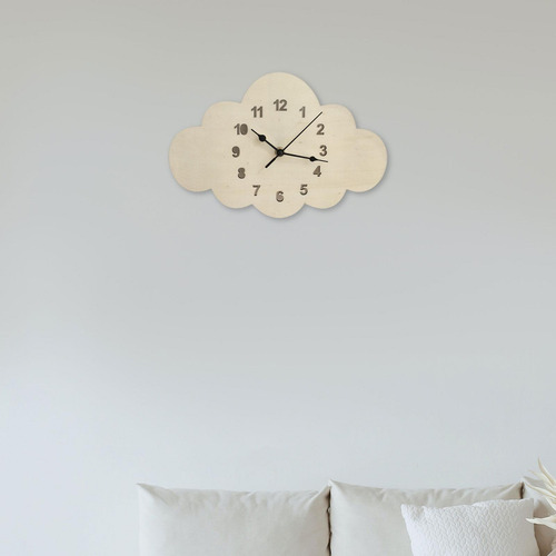 Reloj De Pared De Madera Reloj De Pared Silencioso Con Forma