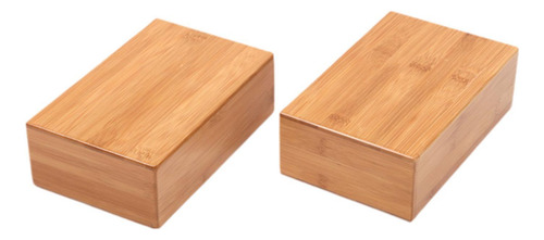 Bloque De De Bambú De 2 Piezas, De, Práctico Accesorio De,