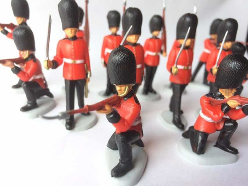 Soldados Ingleses Guardianes De La Reina Lote X 14
