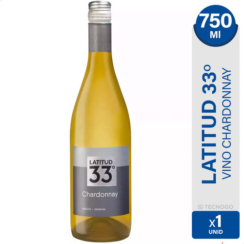 Vino Latitud 33 Chardonnay Blanco Mendoza Chandon 01mercado